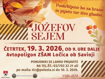 Praznujmo Jožefovo skupaj na sejmu v Ločici ob Savinji