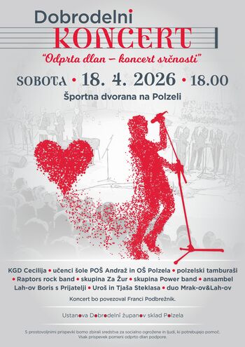 Dobrodelni koncert za Dobrodelni Županov sklad Polzela