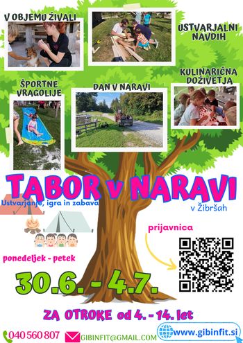 TABOR ZA OTROKE V NARAVI 2025