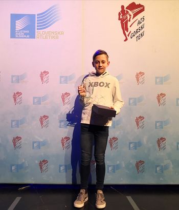 Maj Repovž - naj gorski tekač U14 v letu 2021