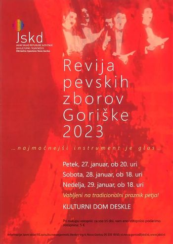 REVIJA PEVSKIH ZBOROV GORIŠKE 2023