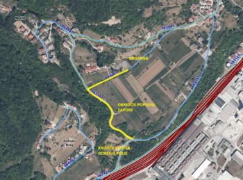 Zapora Močila - Obvestilo