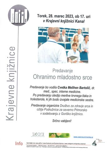 Predavanje Ohranimo mladostno srce