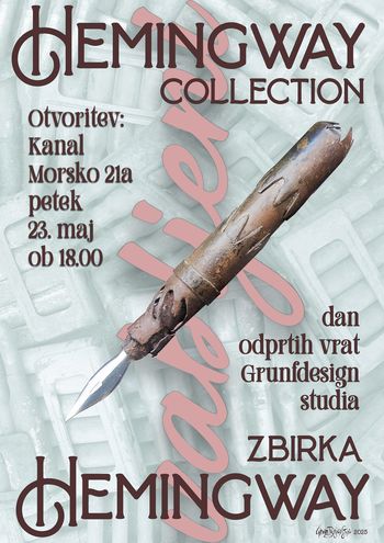 VABILO na otvoritev HEMINGWAY COLLECTION