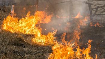 Velika požarna ogroženost naravnega okolja