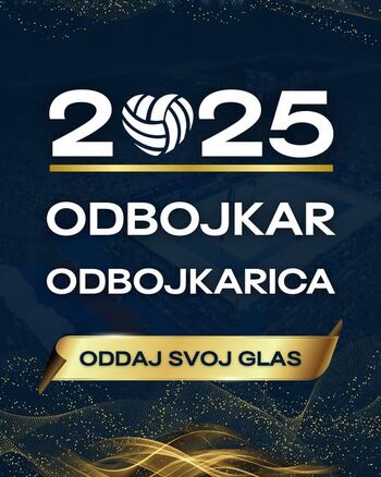 GLASOVANJE ZA ODBOJKARJA IN ODBOJKARICO LETA 2025 GLASOVANJE ZA ODBOJKARJA IN ODBOJKARICO LETA 2025