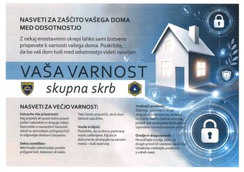 UKREPI za zaščito doma pred vlomilci