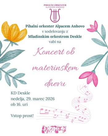 V A B I L O na koncert ob materinskem dnevu