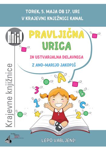 Pravljična urica v Krajevni knjižnici Kanal