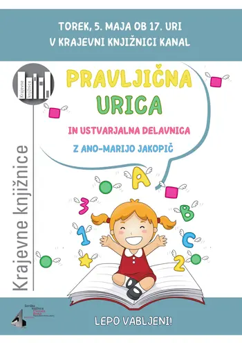 Pravljična urica v Krajevni knjižnici Kanal