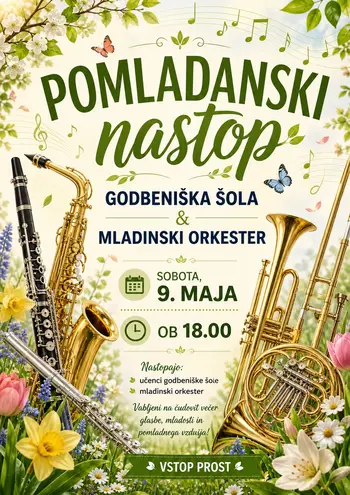 VABILO  na Pomladanski nastop 