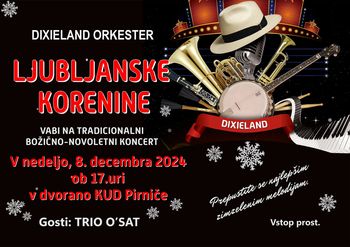 Koncert Dixieland orkestra Ljubljanske korenine z gosti