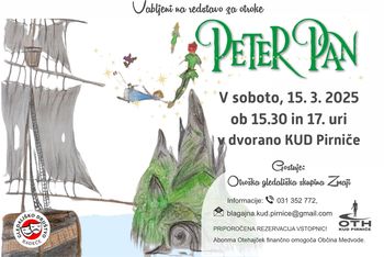 Abonma Otehajček in IZVEN: PETER PAN