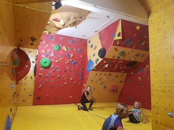 Nova plezalna pridobitev v telovadnici