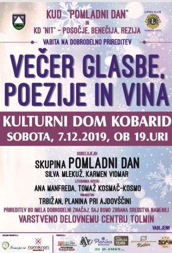 V Kobaridu v soboto Avsenikove viže za pomoč VDC