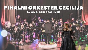 Praznični koncert: Pihalni orkester Cecilija in Ana Grdadolnik