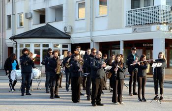 Tradicionalna prvomajska budnica Pihalnega orkestra Cecilija