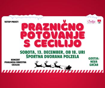 Praznično potovanje s Cecilijo: koncert Pihalnega orkestra Cecilija Polzela