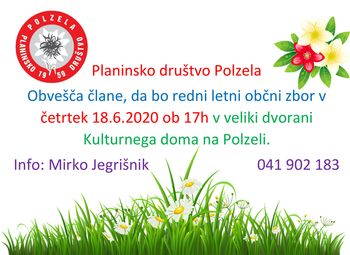 Občni zbor PD Polzela