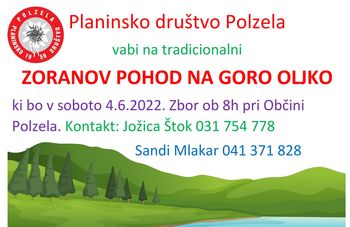Zoranov pohod na Goro Oljko