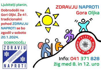 41. POHOD ZDRAVJU NAPROTI