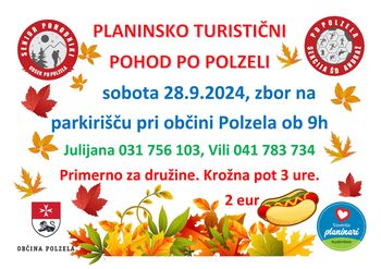 PLANINSKO TURISTIČNA POT ob prazniku Občine Polzela 