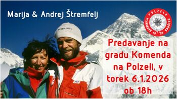 Predavanje Marije in Andreja Štremfelj
