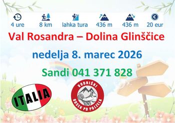 Po dolini Glinščice – Val Rosandra