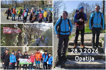 Polzelski planinci znova v Opatiji