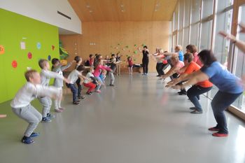 Druženje z otroki iz vrtca