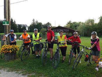 Kolesarjenje članov Društva upokojencev Polzela