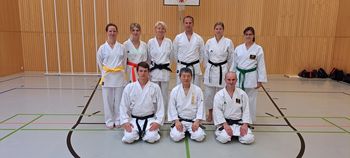 Karate seminar v Švici