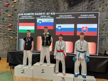 Karateisti zmagovalno na 20. pokalu Nestla Žganka v Velenju Karateisti zmagovalno na 20. pokalu Nestla Žganka v Velenju