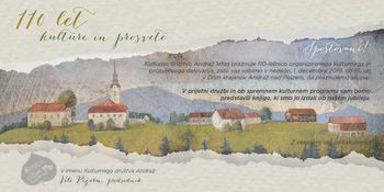 Predstavitev knjige ob 110-letnici kulture v Andražu