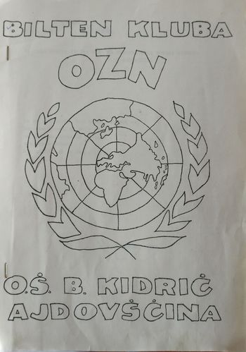 Krožek OZN na osnovni šoli v Ajdovščini Krožek OZN na osnovni šoli v Ajdovščini