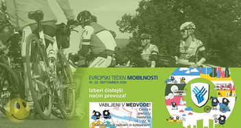 Kolesarjenje po občini - Evropski teden mobilnosti 2020 v Medvodah