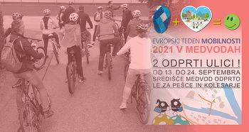 Pripelji srečo v službo - Evropski teden mobilnosti 2020 v Medvodah