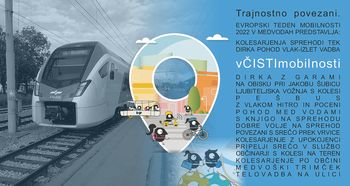 Z vlakom v Ljubljano ter nazaj hitro in poceni - ETM 2022 v Medvodah