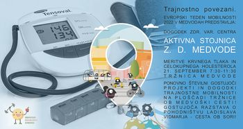 Aktivna stojnica: Zdravstveno vzgojni center (ZVC)  - ETM 2022 v Medvodah