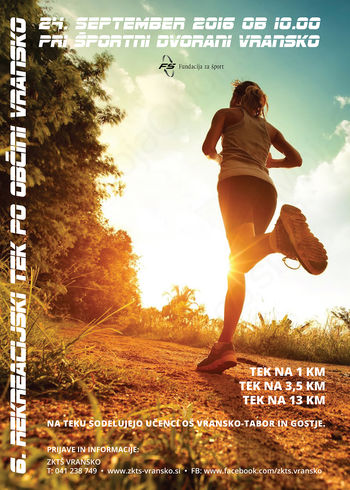 6. REKREACIJSKI TEK PO OBČINI VRANSKO