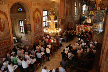 Dekanijsko srečanje cerkvenih pevskih zborov v Novi Cerkvi