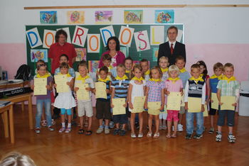 Sprejem prvošolcev in prvošolk  OŠ Frankolovo in OŠ Vojnik s podružnicami