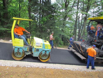 Asfaltiranje cest v občini Vojnik