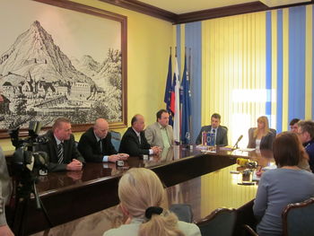 Slavnostni podpis konzorcijske pogodbe občin Laško, Štore, Vojnik in Dobrna