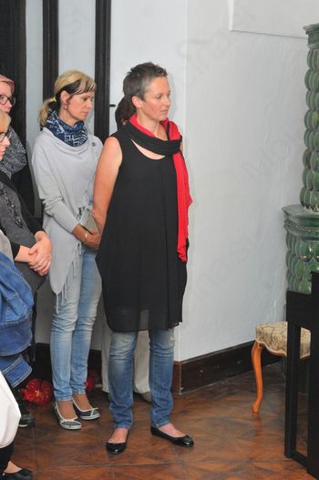 Na Gradu Sevnica so spregovorile barve Nene Bedek