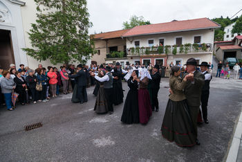 Zahvala ob jubileju Folklorne skupine Kal nad Kanalom