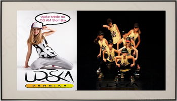 PLESNA ŠOLA URŠKA VRHNIKA -  HIP HOP na OŠ AM Slomška 8-12 let