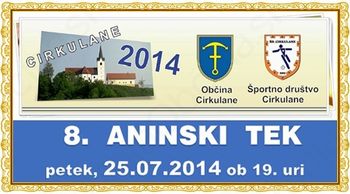 8. ANINSKI TEK - Cirkulane 2014, petek 25.07.2014