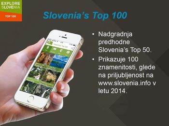 Mobilne aplikacije za raziskovanje Slovenije