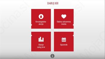 Vabilo krvodajalcem iz Nove Cerkve